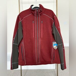 Kuhl Men's Red and Brown Performance Jacket NWT